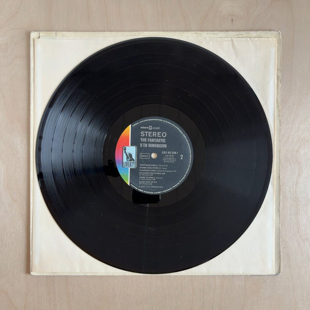 The Fifth Dimension – The Fantastic 5th Dimension – record label