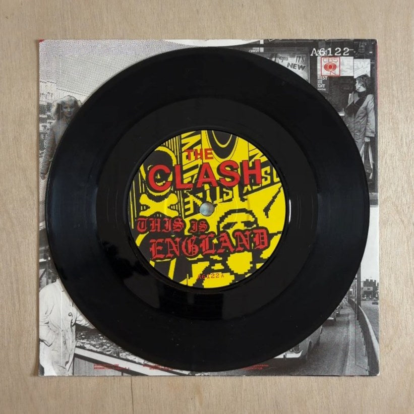 The Clash – This Is England – record label
