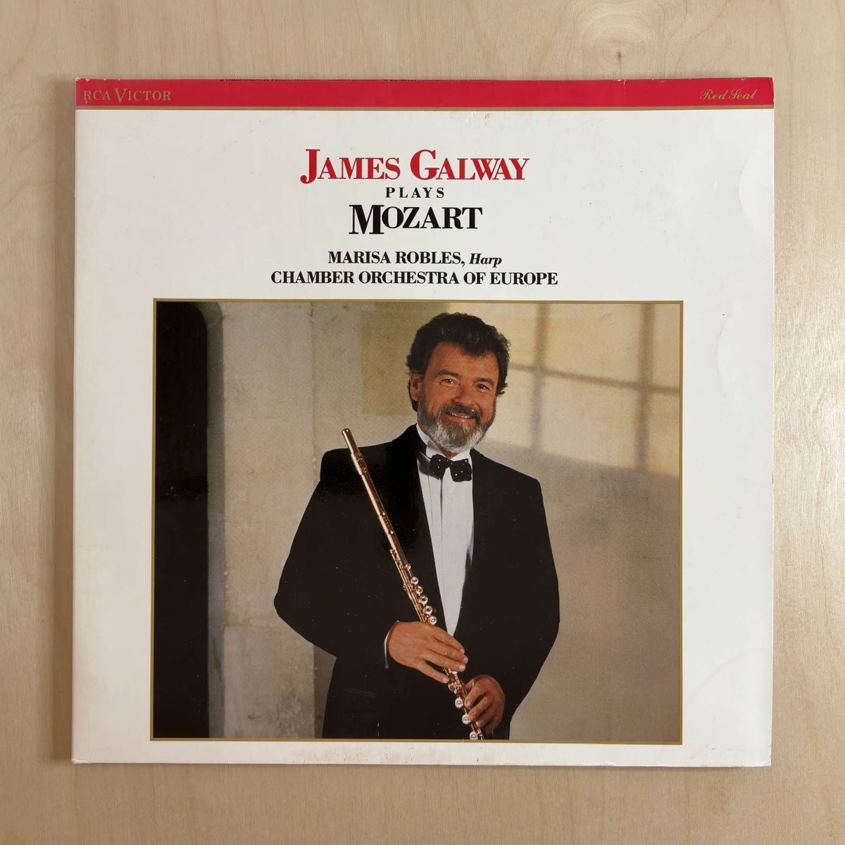 James Galway – Plays Mozart – front cover