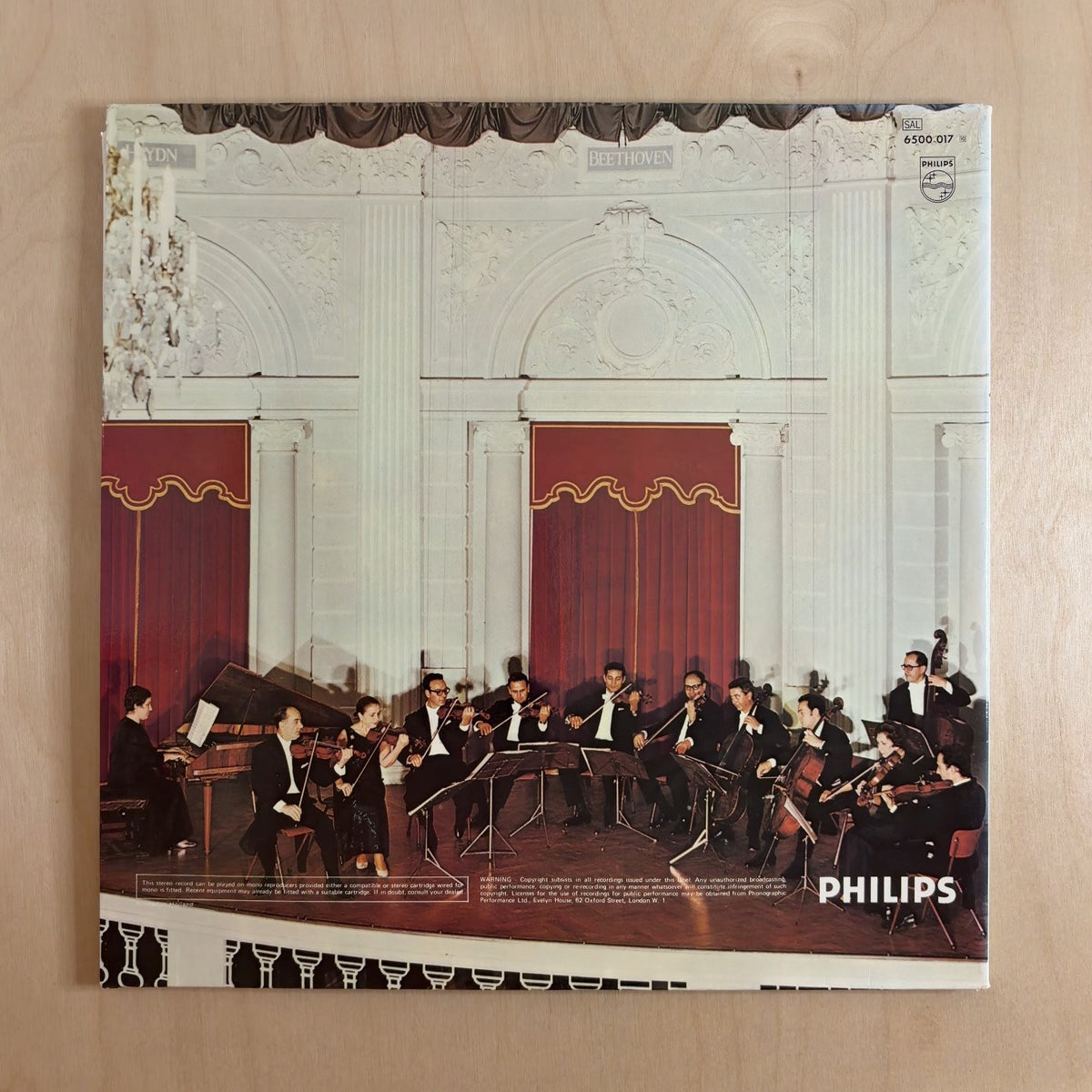 Antonio Vivaldi, Roberto Michelucci, I Musici – Le Quattro Stagioni – back cover