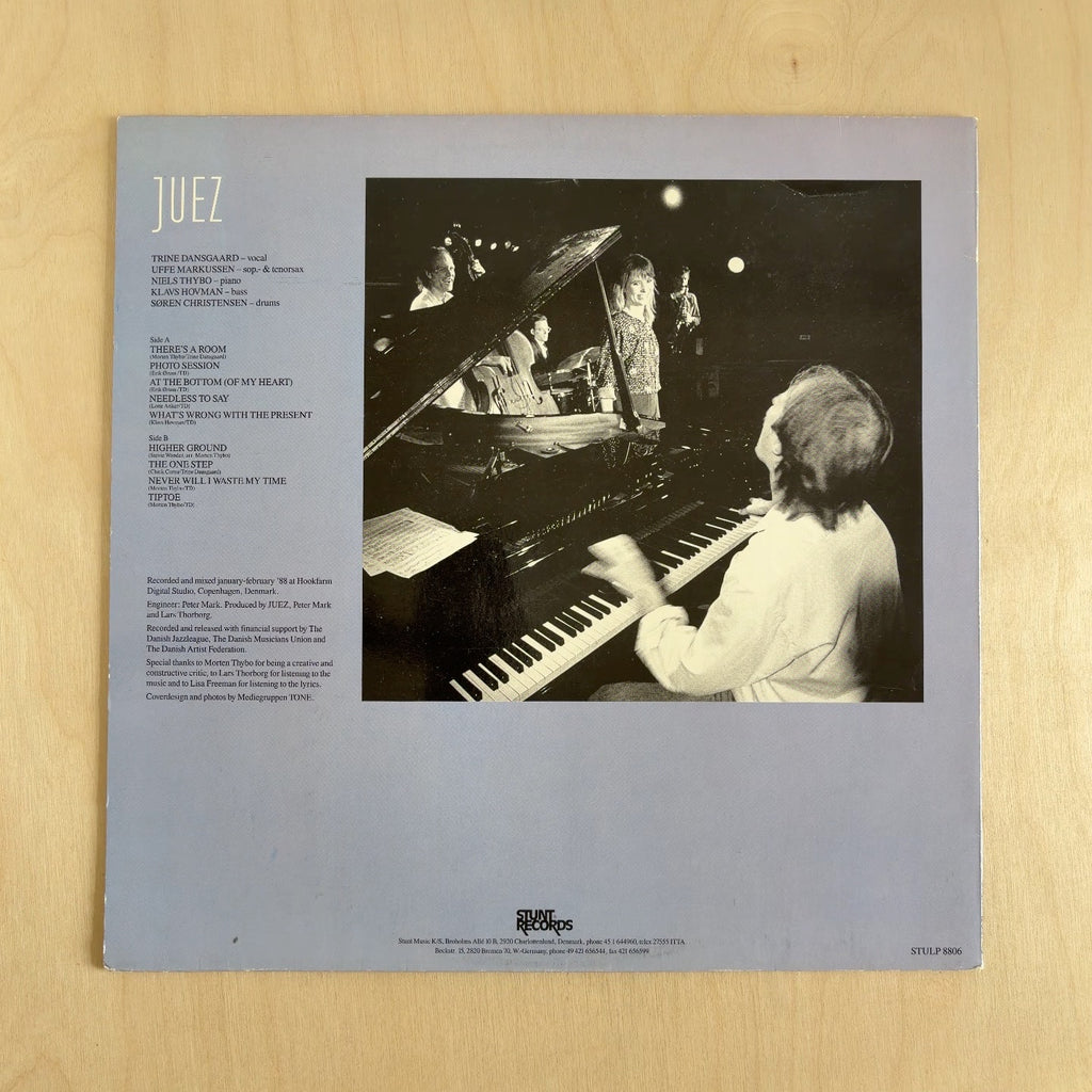Juez – There's A Room – back cover