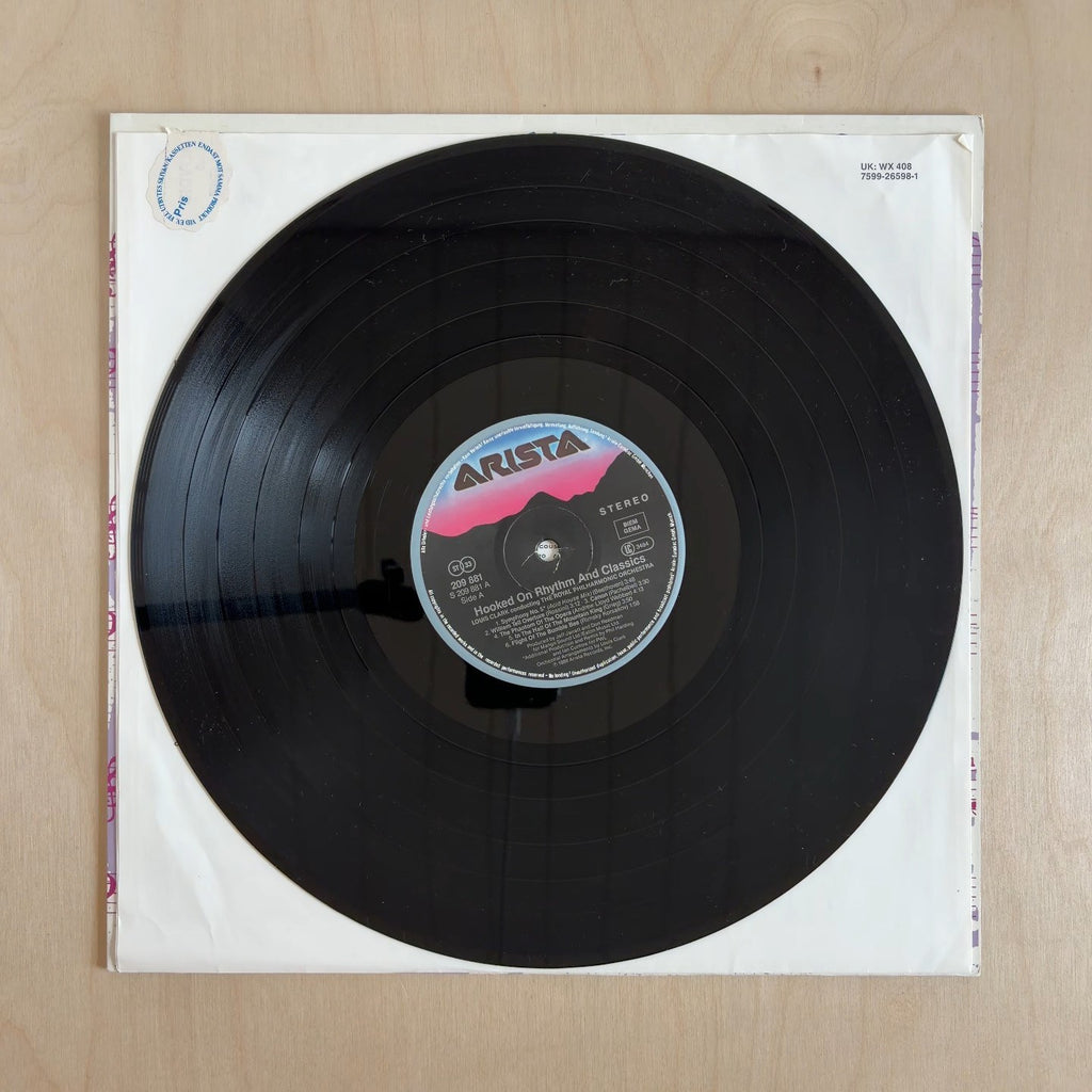 Louis Clark, Royal Philharmonic Orchestra – Hooked On Rhythm & Classics – record label