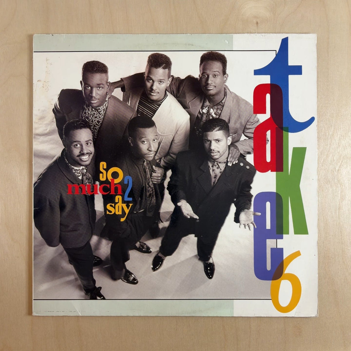 Take 6 – So Much 2 Say – front cover