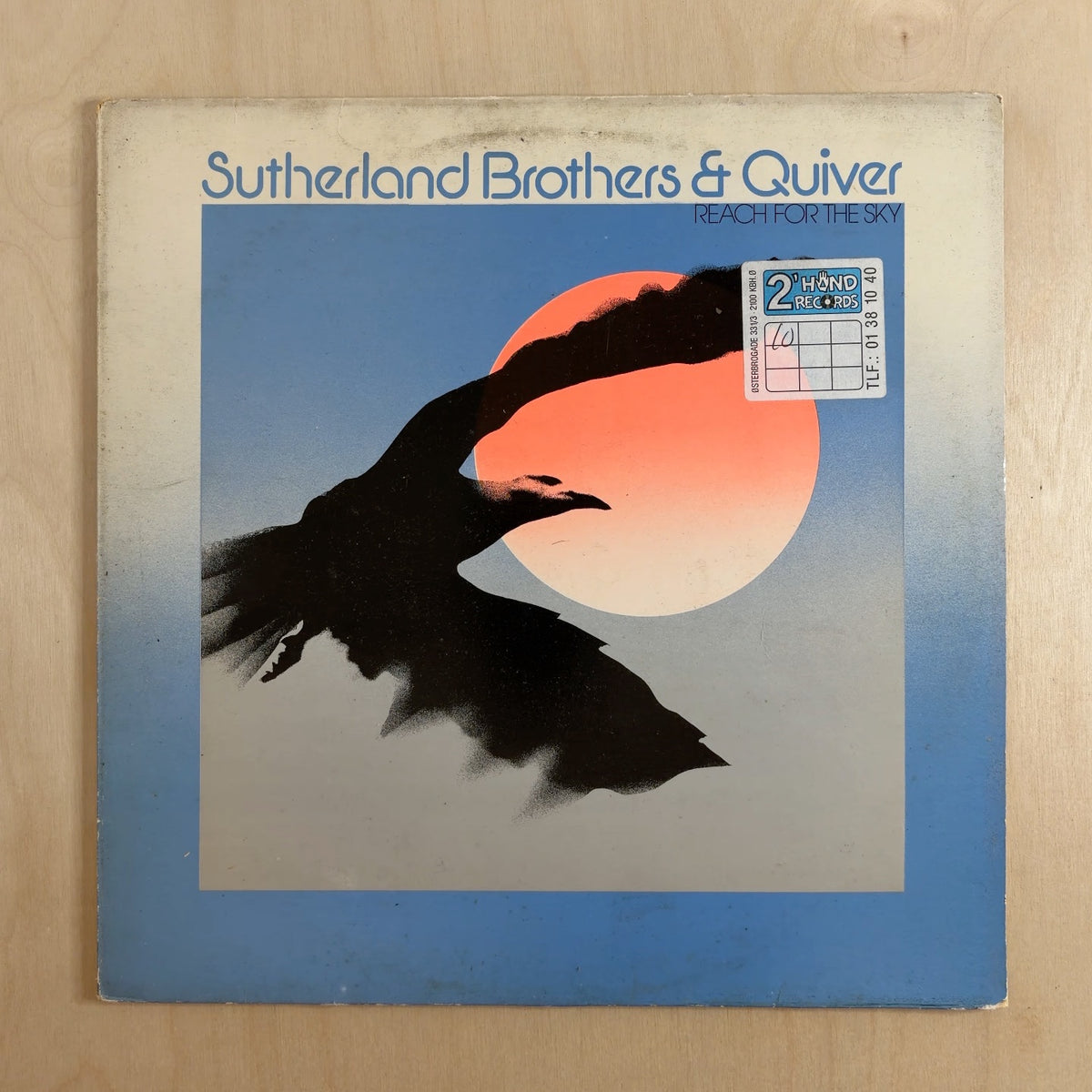 Sutherland Brothers, Quiver – Reach For The Sky – front cover