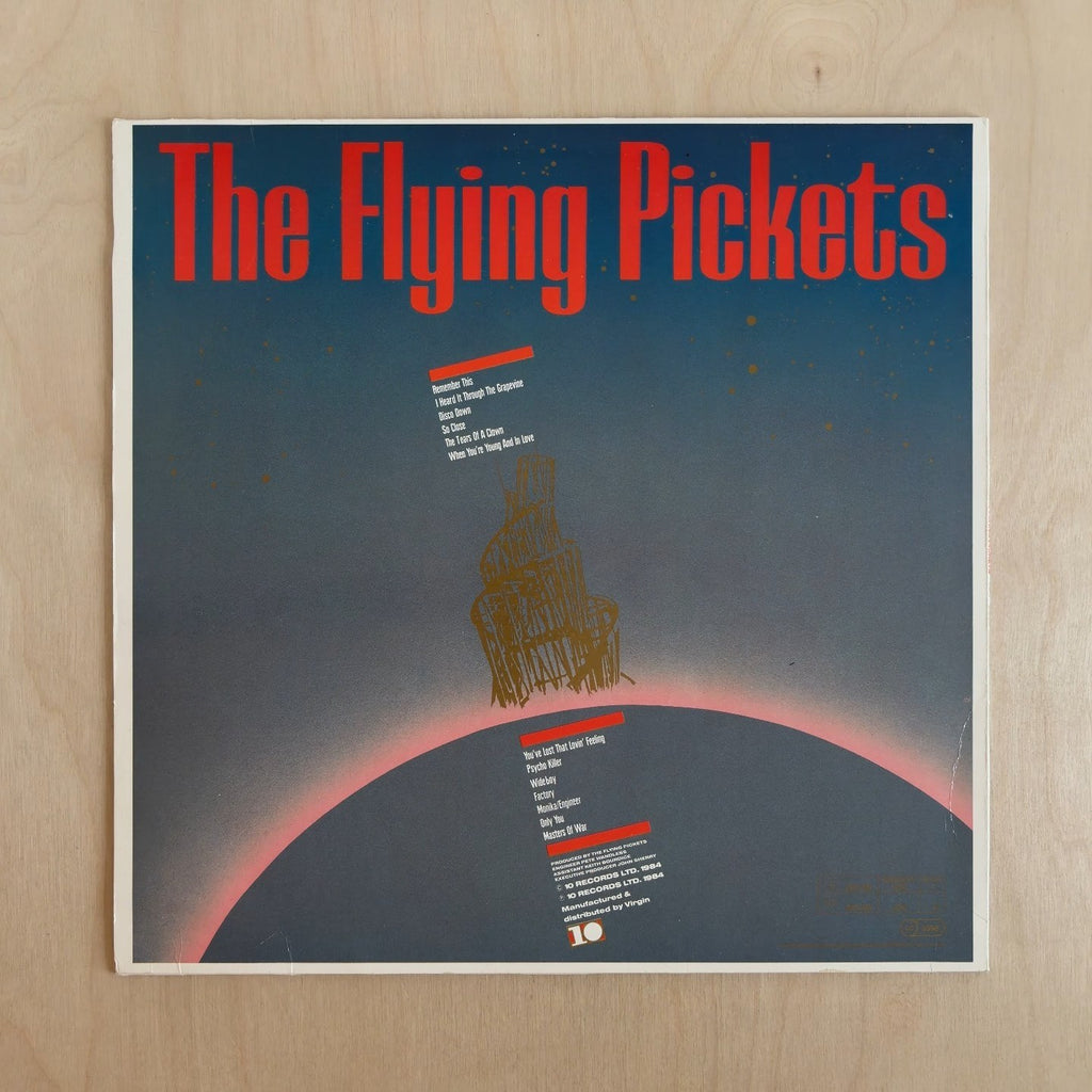 The Flying Pickets – Lost Boys – back cover