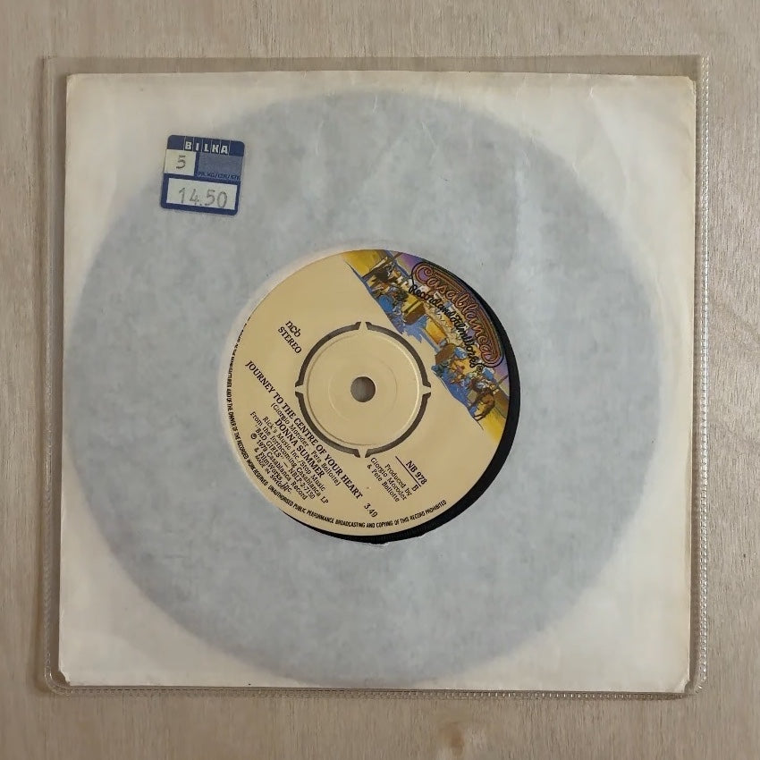 Donna Summer – Hot Stuff / Journey To The Center Of Your Heart – front cover