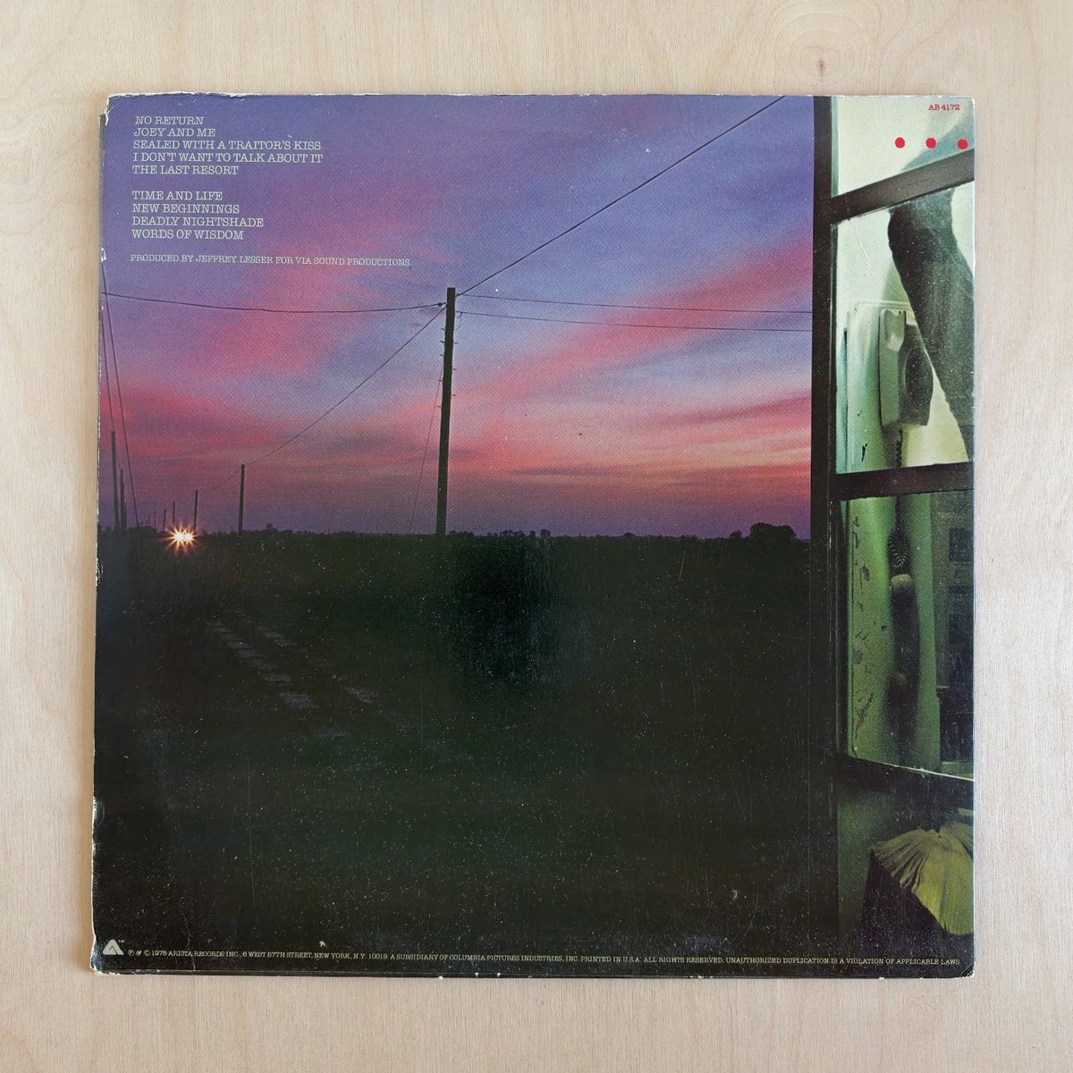 Strawbs – Deadlines – back cover