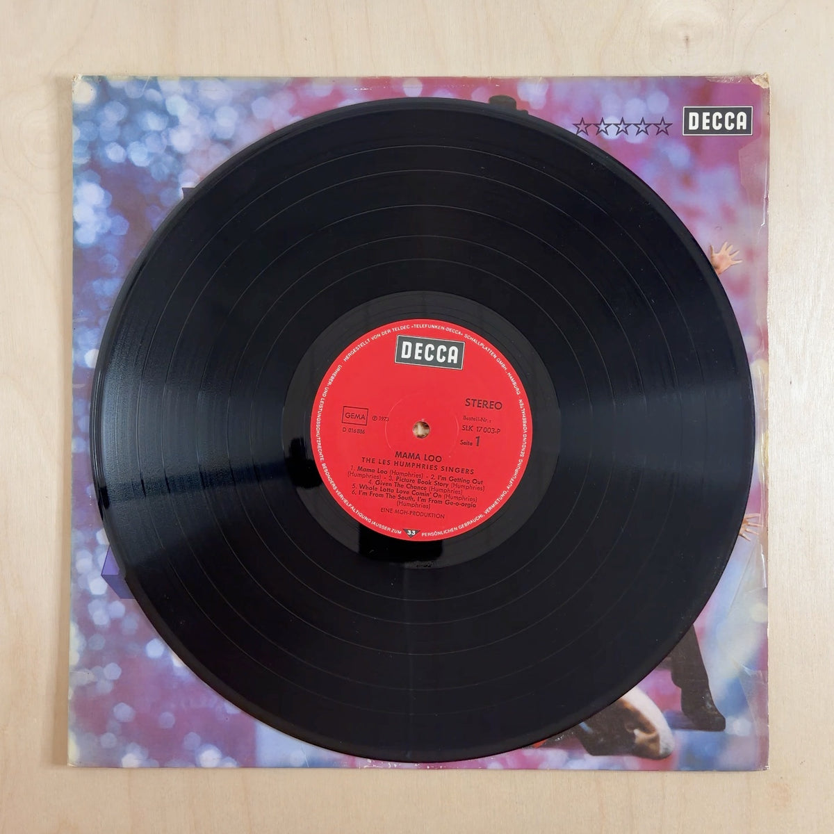 Les Humphries Singers – Mama Loo – record label