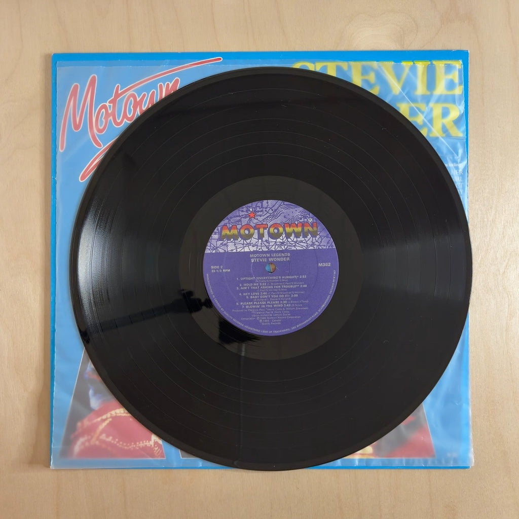 Stevie Wonder – Motown Legends – record label