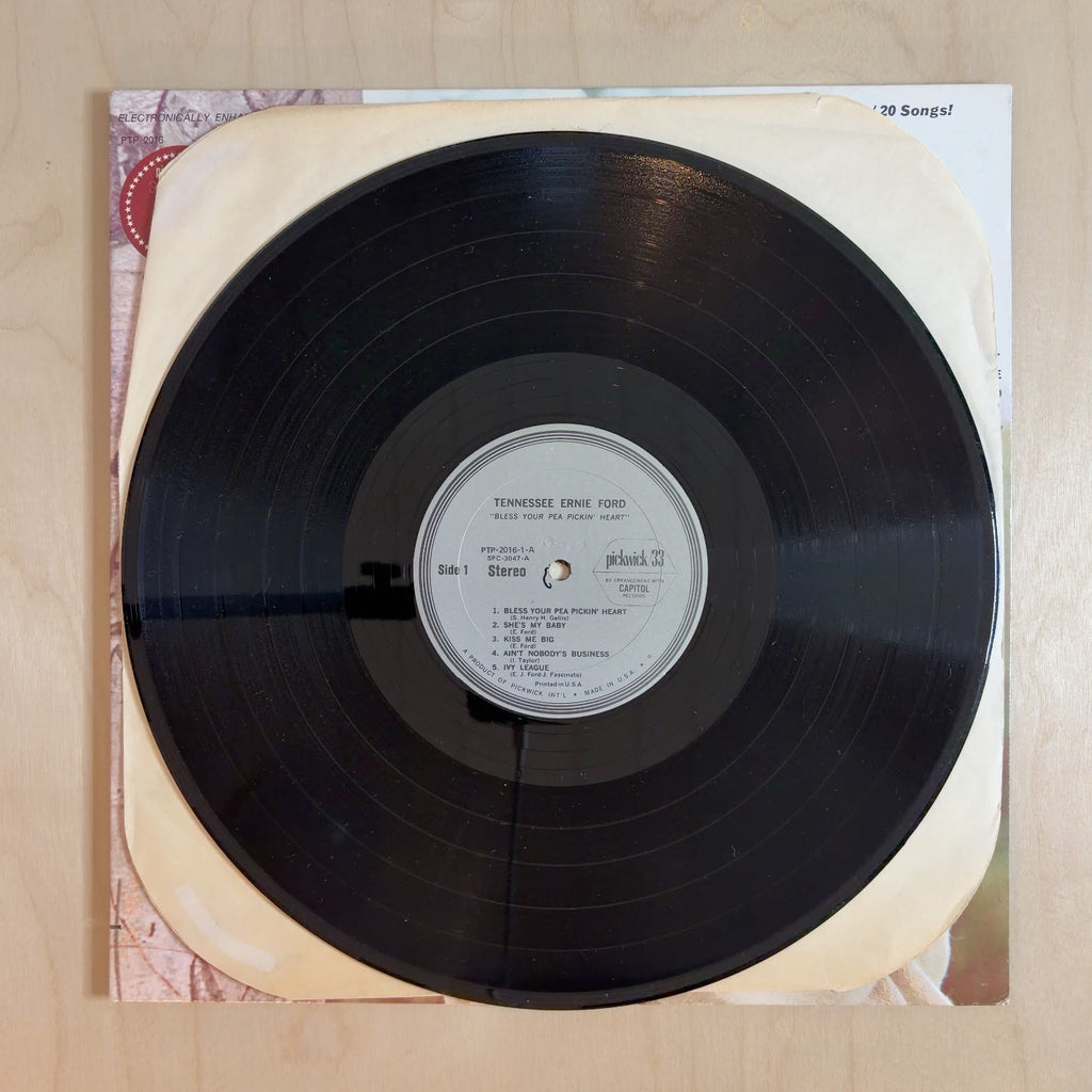 Tennessee Ernie Ford – Tennessee Ernie Ford – record label
