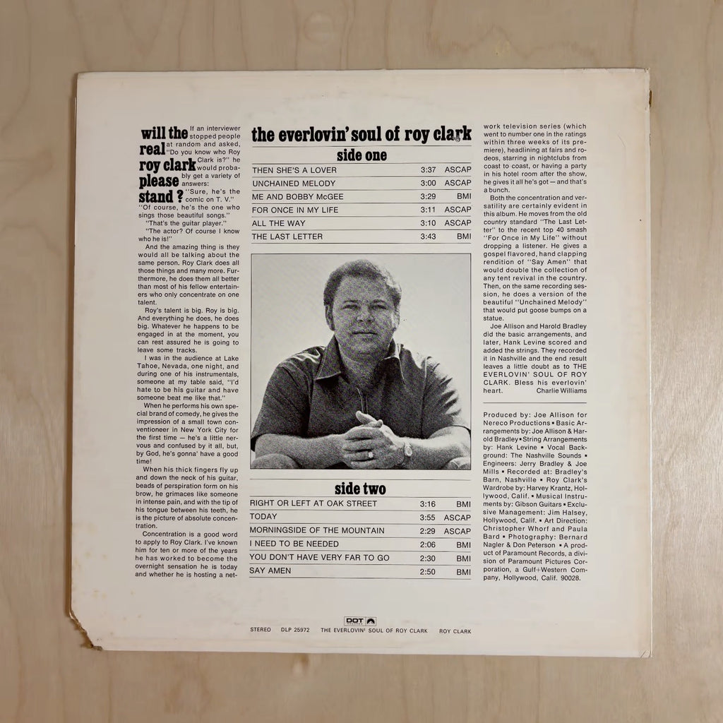 Roy Clark – The Everlovin' Soul Of Roy Clark