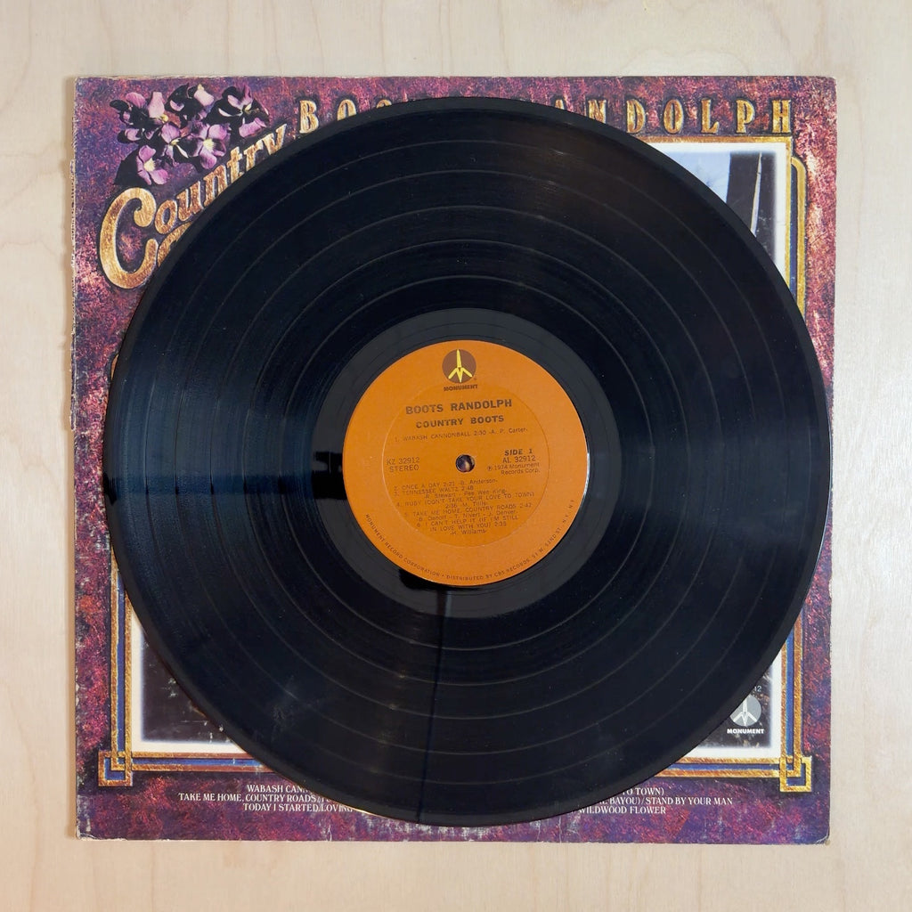 Boots Randolph – Country Boots – record label