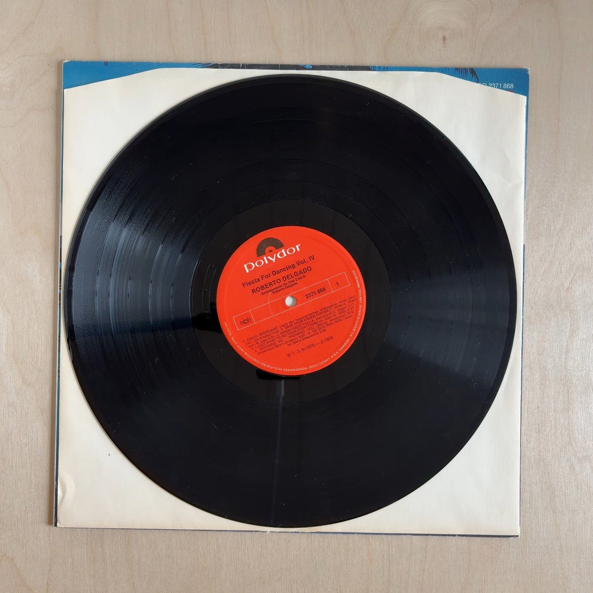 Roberto Delgado – Fiesta For Dancing Vol. 4 – record label