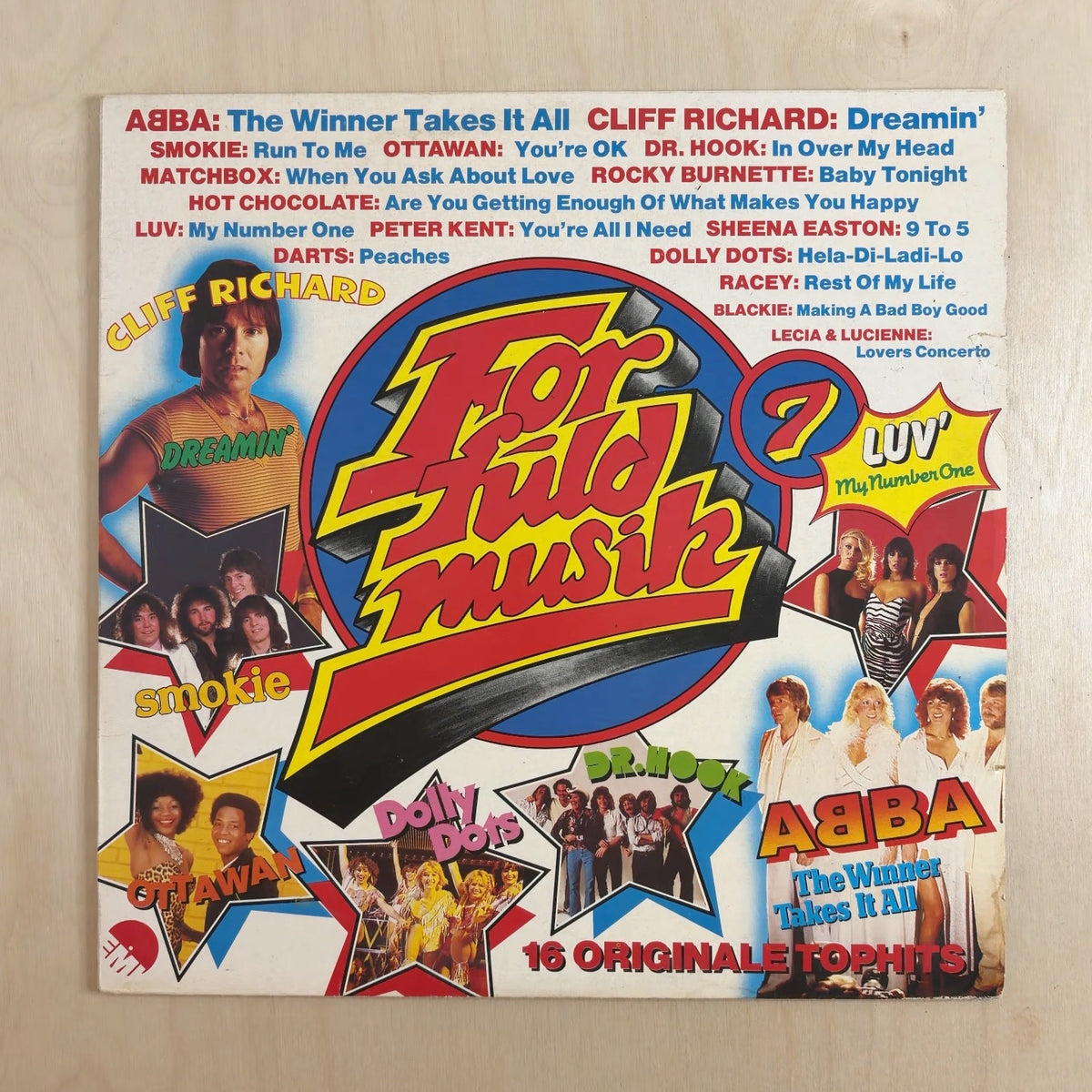 Various – For Fuld Musik 7 – front cover