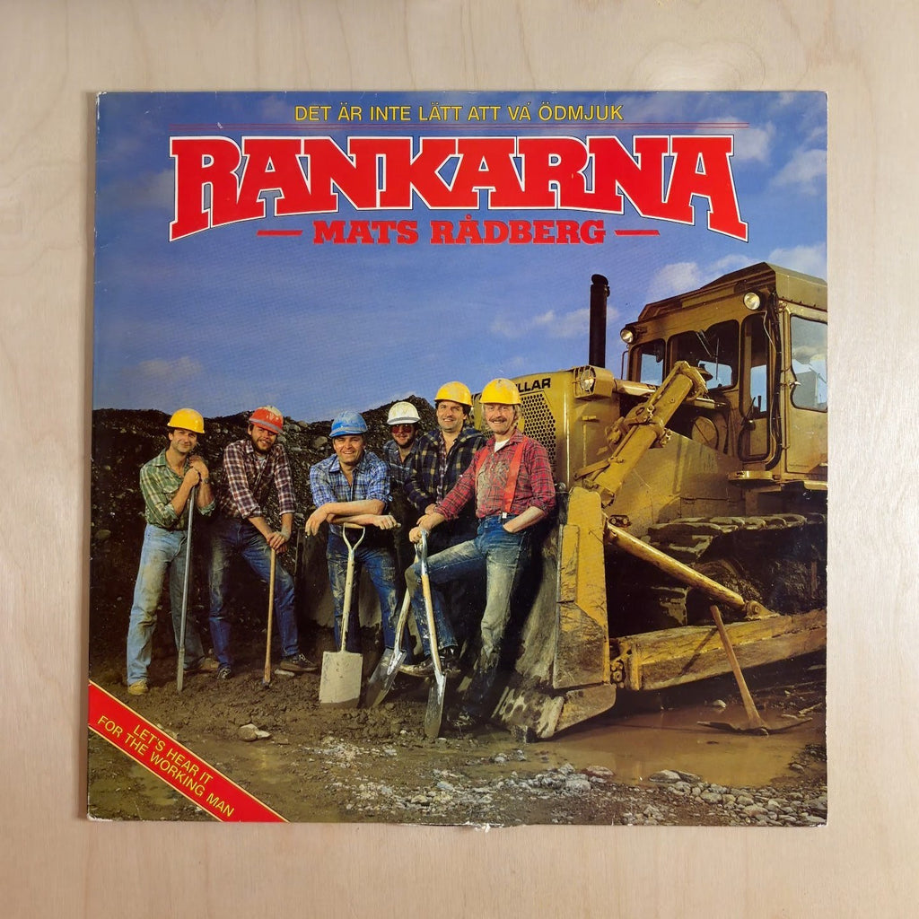 Mats Rådberg, Rankarna – Det Är Inte Lätt Att Va' Ödmjuk – front cover