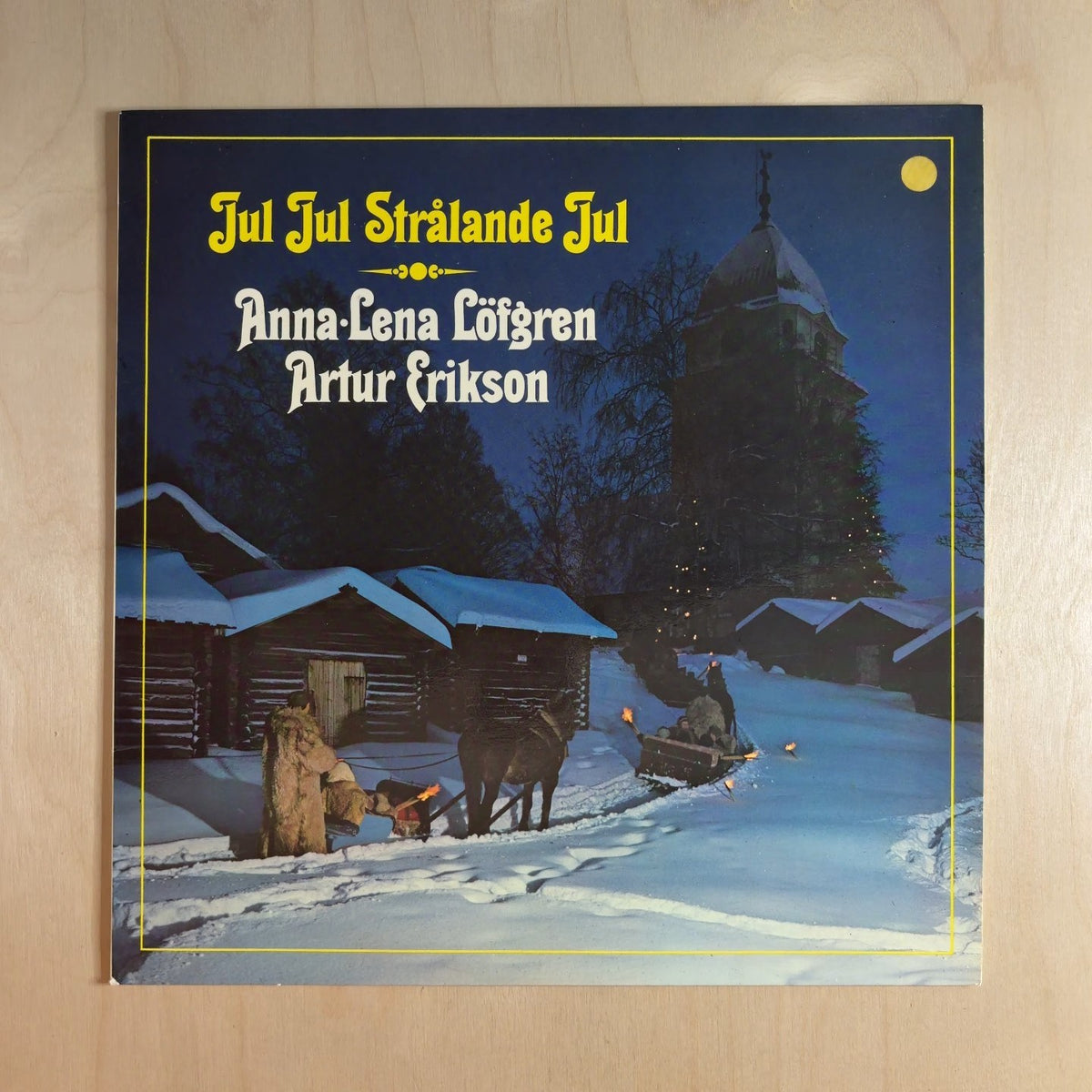 Anna-Lena Löfgren, Artur Erikson – Jul Jul Strålande Jul – front cover