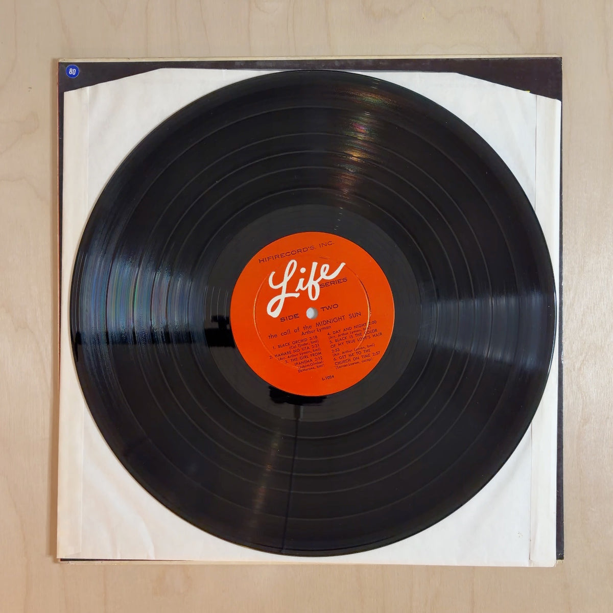 Arthur Lyman – Call Of The Midnight Sun – record label