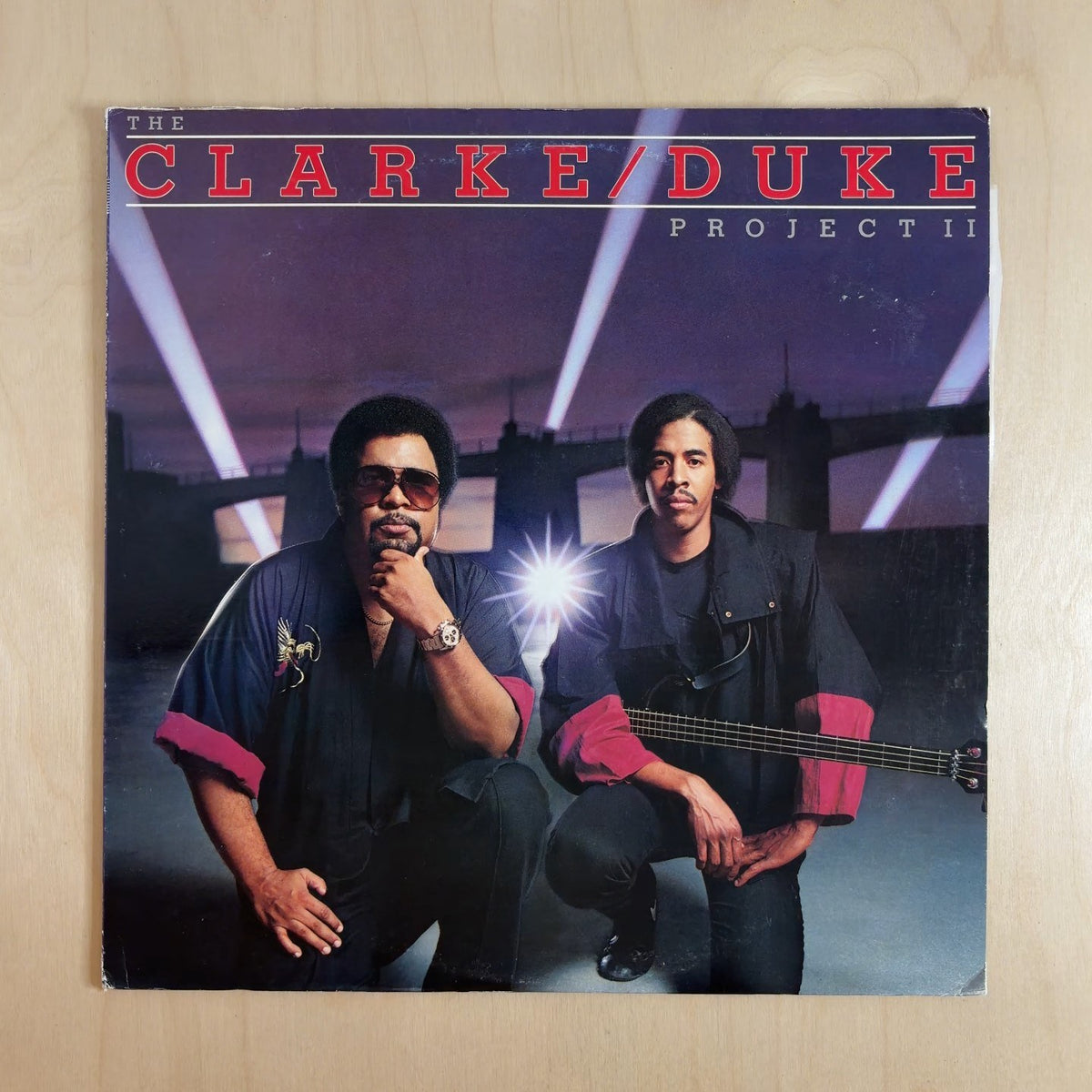 Stanley Clarke/George Duke – The Clarke / Duke Project II – front cover