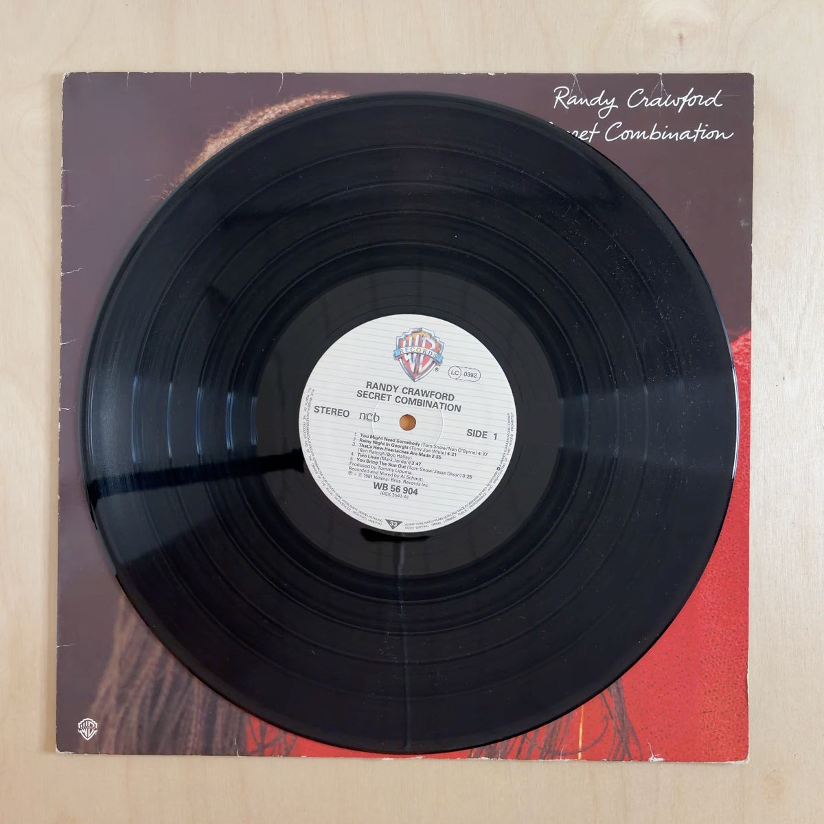 Randy Crawford – Secret Combination – record label