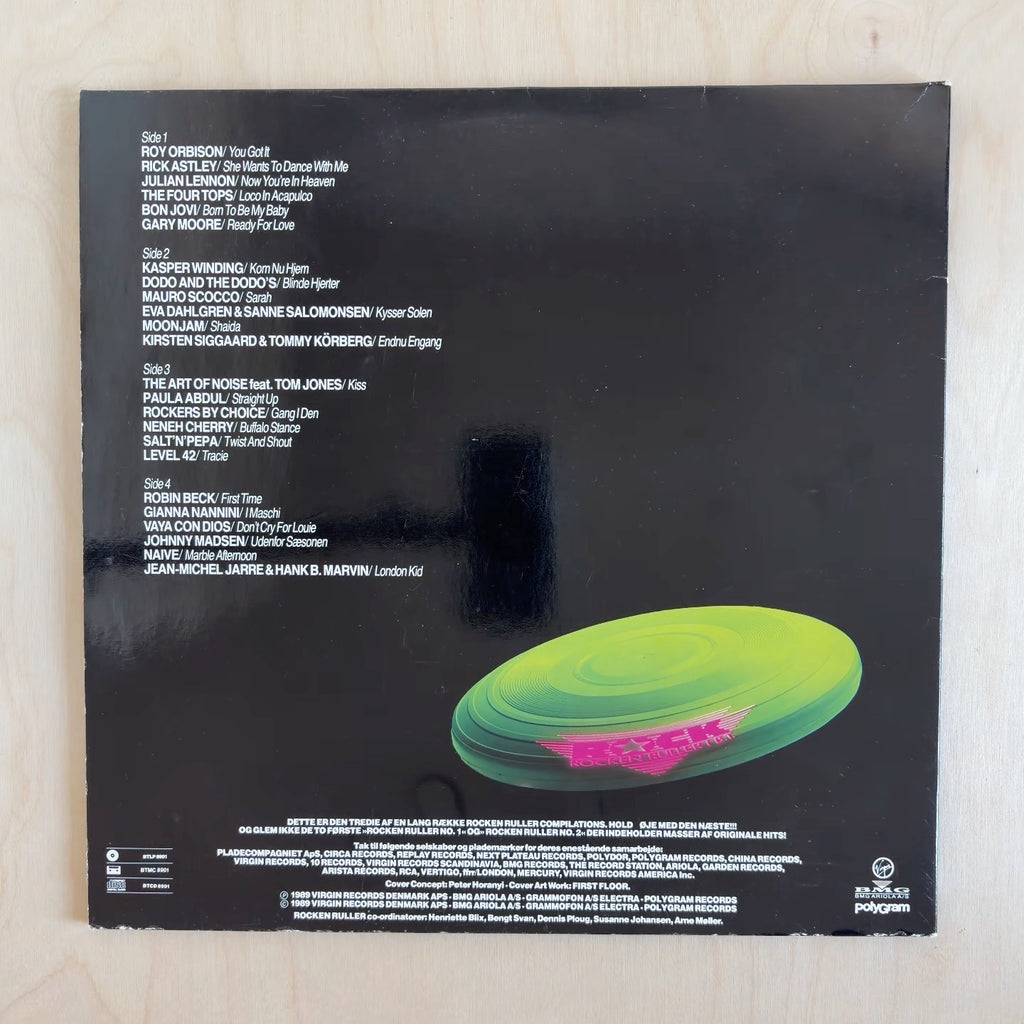 Various – Rocken Ruller 3 – back cover