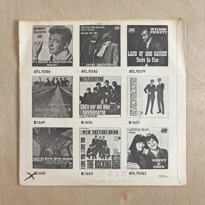 Dirch Passer, Daimi, Daimi, Perry Knudsen – Hvem Har Du Kysset I Din Gadedør / En Værre En – back cover