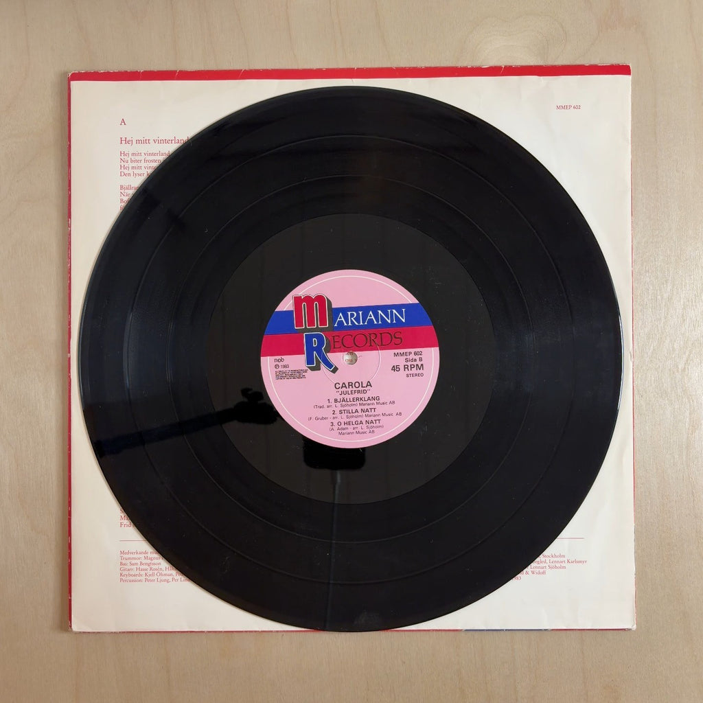 Carola – Julefrid Med Carola – record label