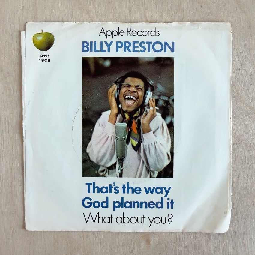Billy Preston – That's The Way God Planned It – back cover