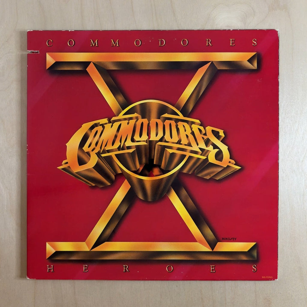 Commodores – Heroes – front cover
