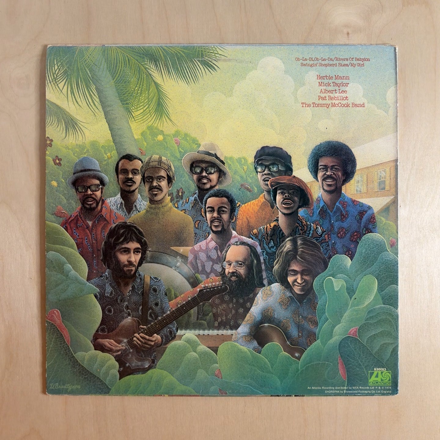 Herbie Mann – Reggae – back cover