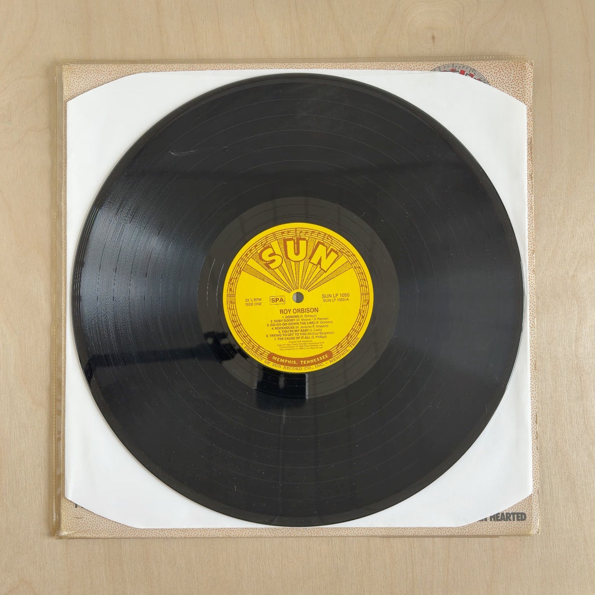 Roy Orbison – And The Teen Kings – record label