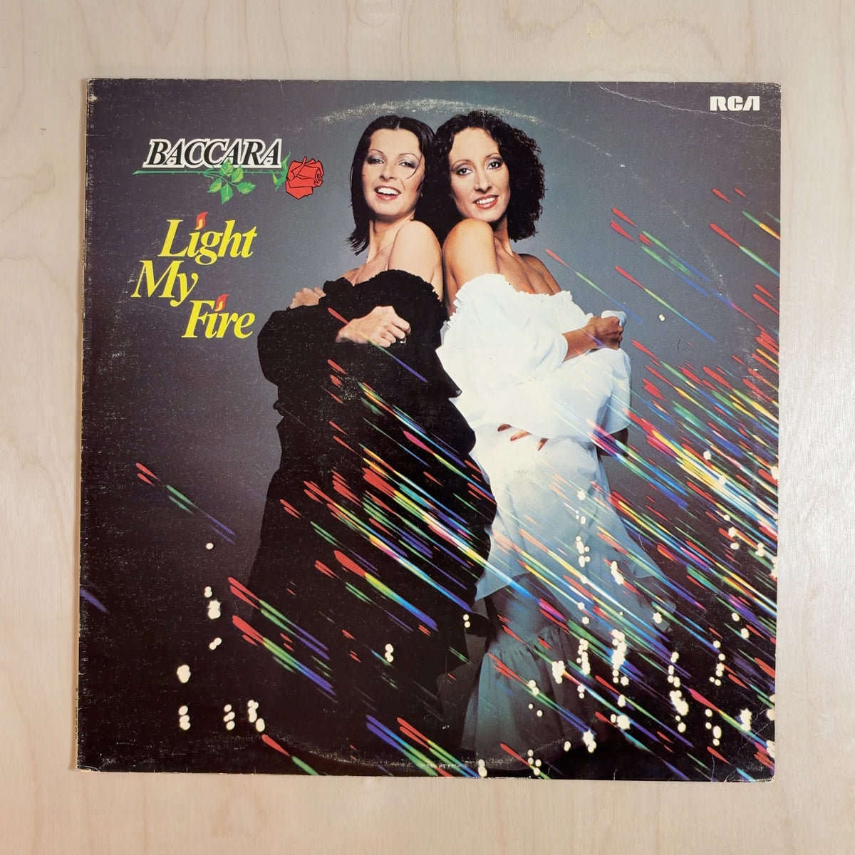 Baccara – Light My Fire – front cover