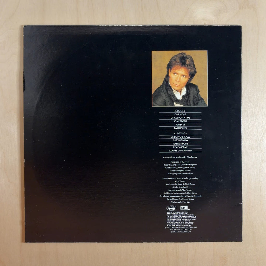 Cliff Richard – Always Guaranteed – back cover