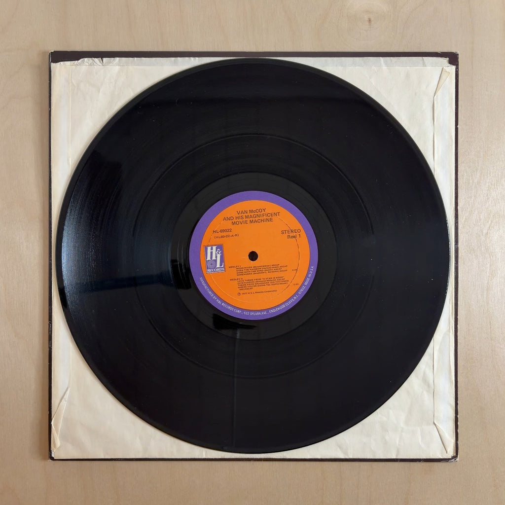 Van McCoy – And His Magnificent Movie Machine – record label