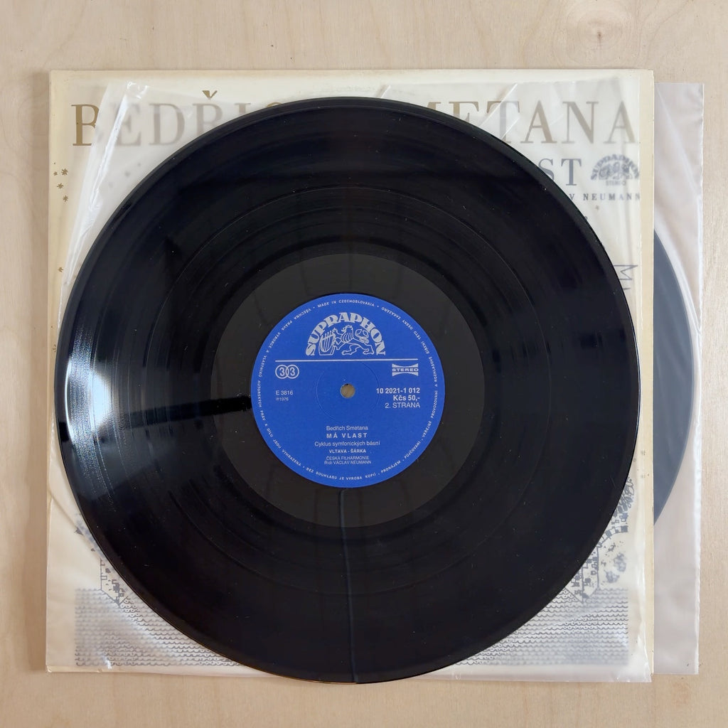 Bedřich Smetana, The Czech Philharmonic Orchestra, Václav Neumann – Má Vlast – record label