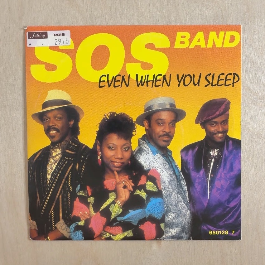 The S.O.S. Band – Even When You Sleep – front cover