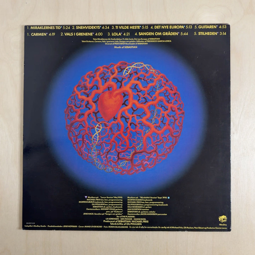 Sebastian – Miraklernes Tid – back cover