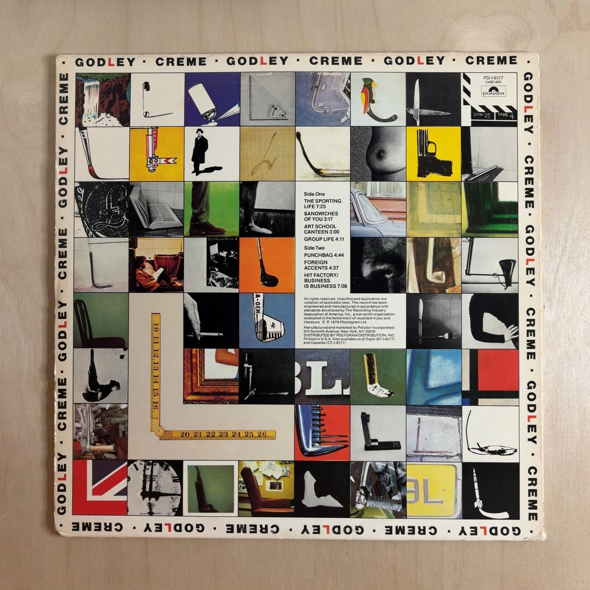 Godley & Creme – L – back cover