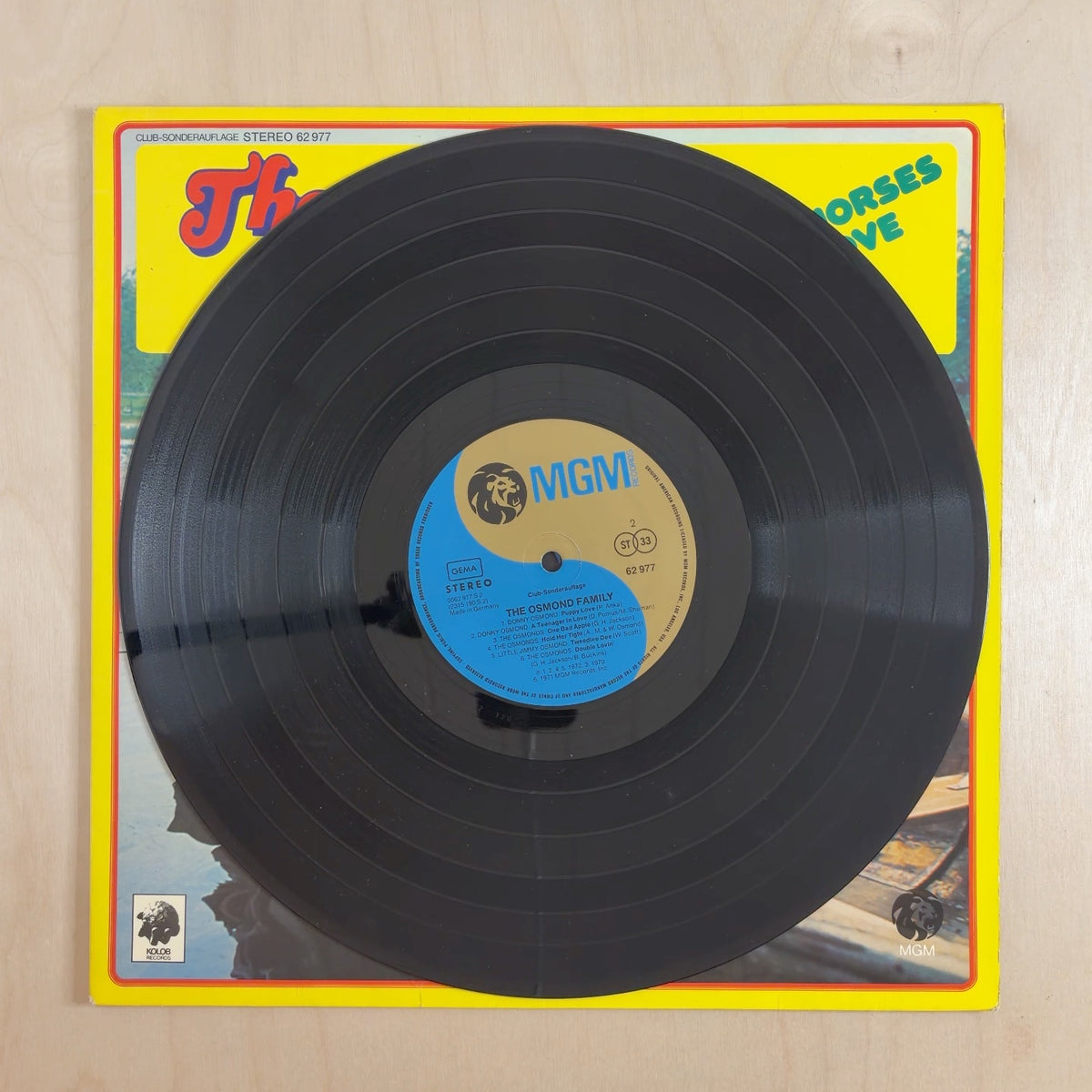 The Osmonds – The Osmond Family – record label