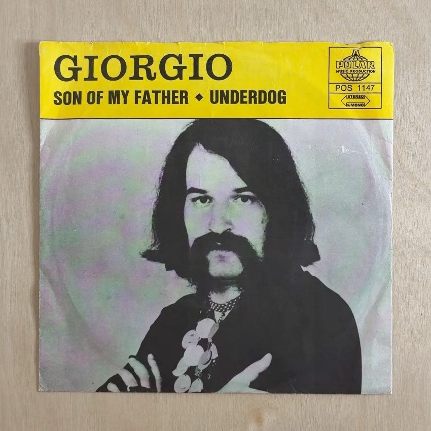 Giorgio Moroder – Son Of My Father – front cover