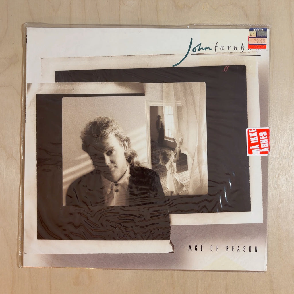 John Farnham – Age Of Reason – front cover