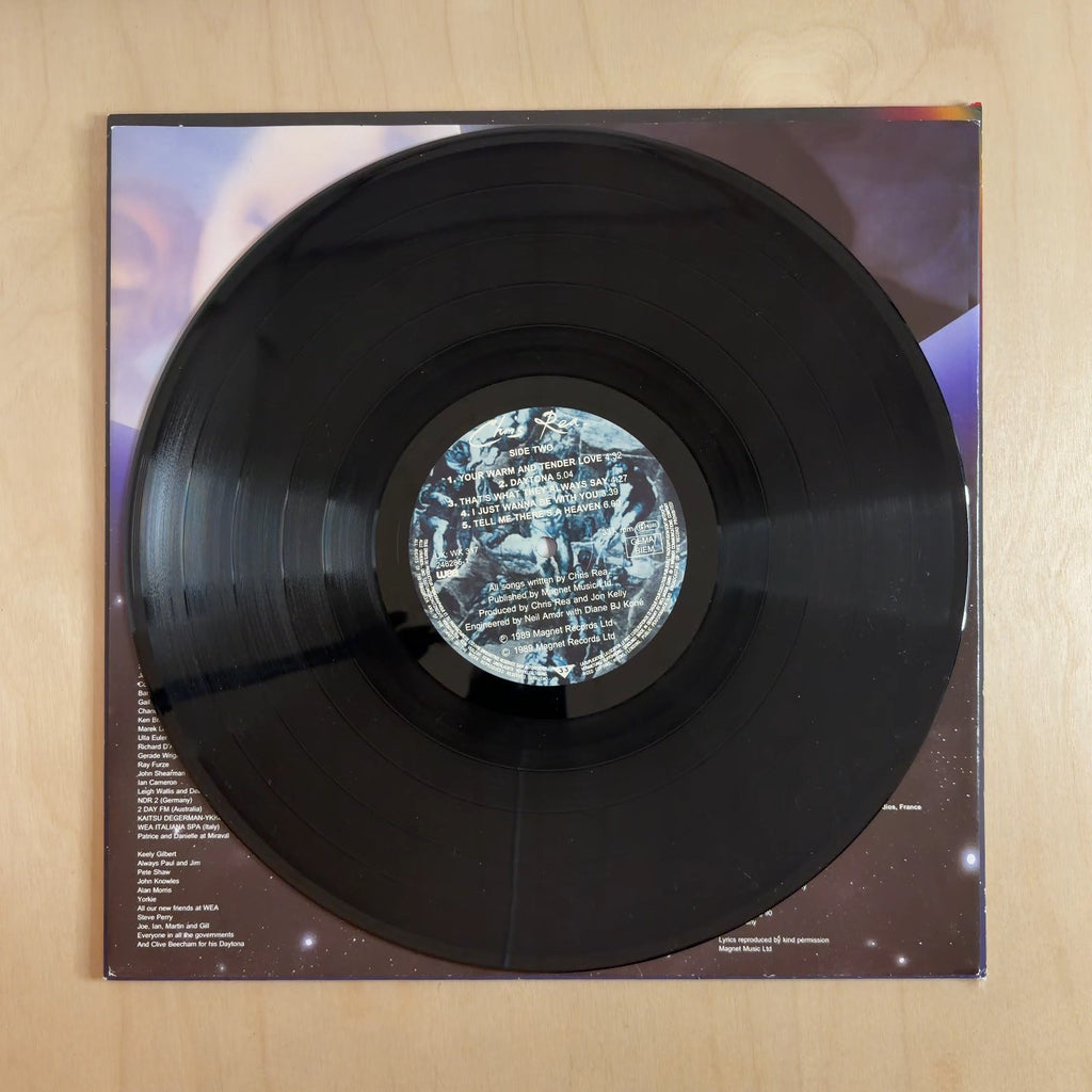 Chris Rea – The Road To Hell – record label