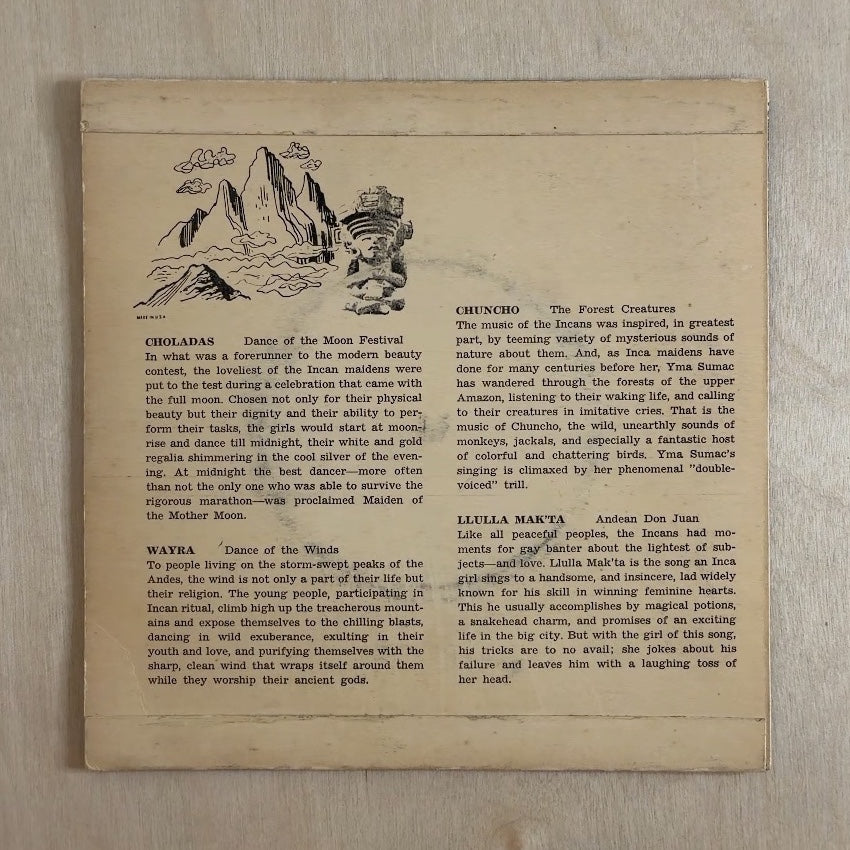 Yma Sumac – Voice Of The Xtabay (Part 3) – back cover