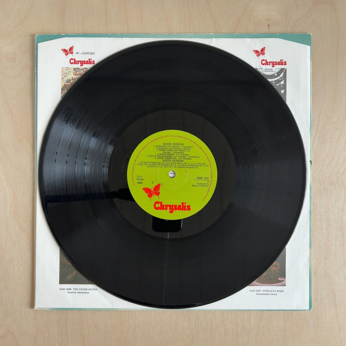 David Dundas – David Dundas – record label