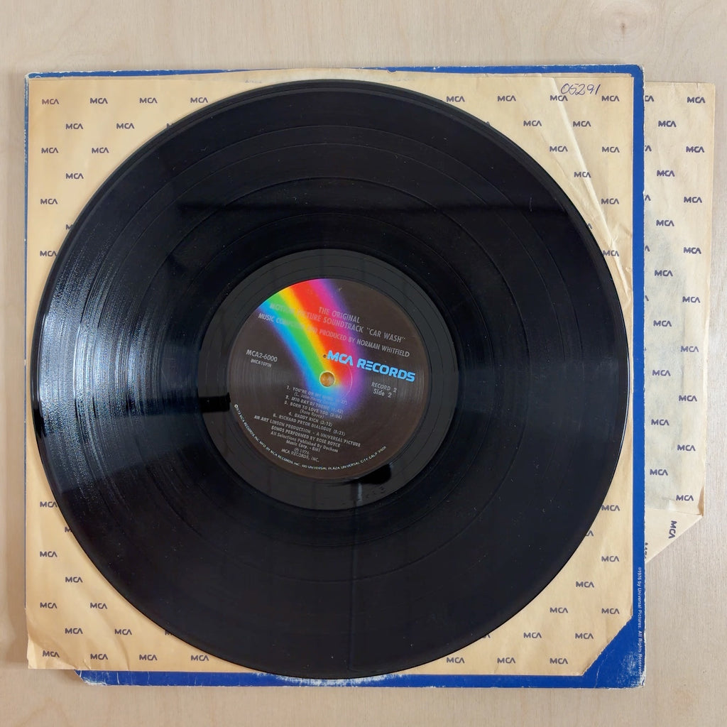 Rose Royce – Car Wash (Original Motion Picture Soundtrack) – record label