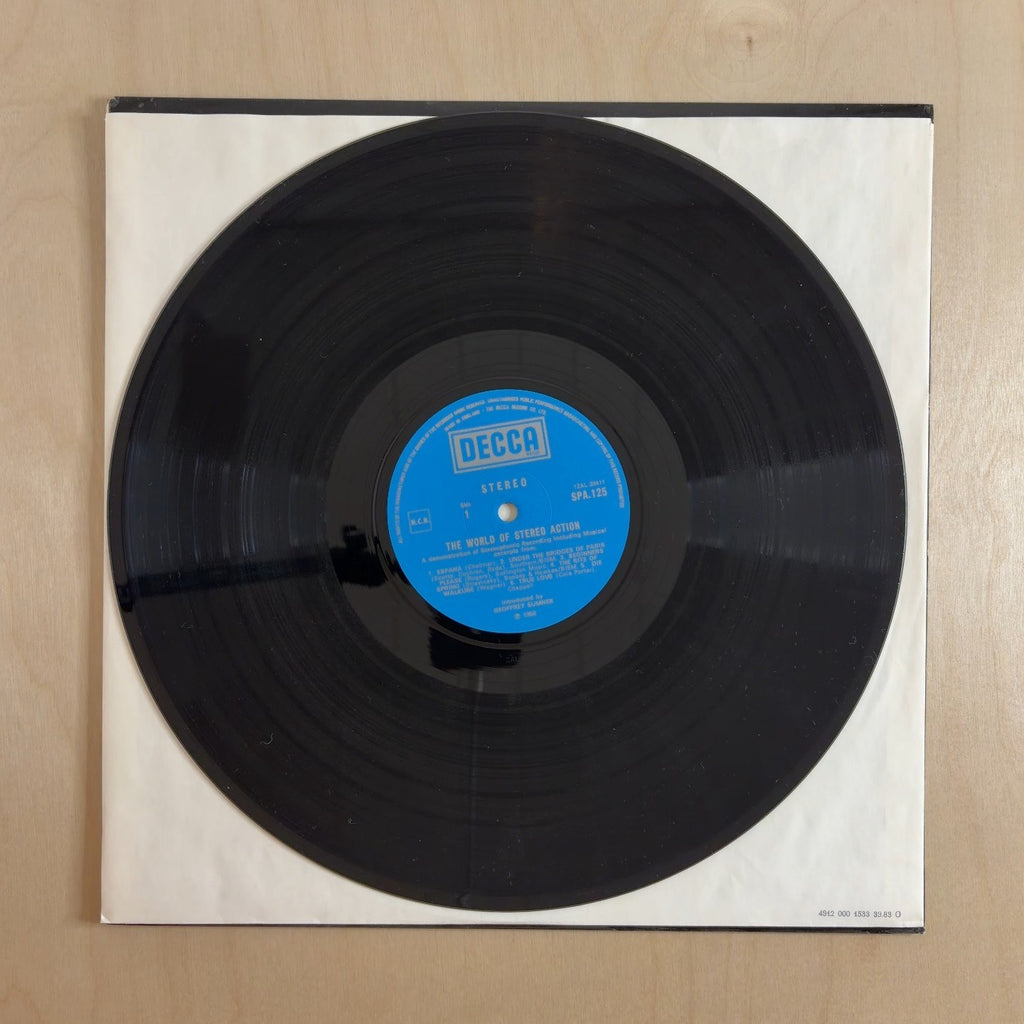 Various – The World Of Stereo Action – record label