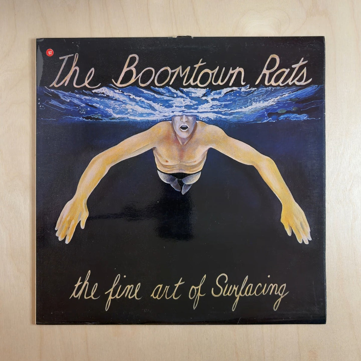 The Boomtown Rats – The Fine Art Of Surfacing – front cover