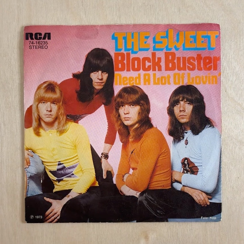 The Sweet – Block Buster – front cover