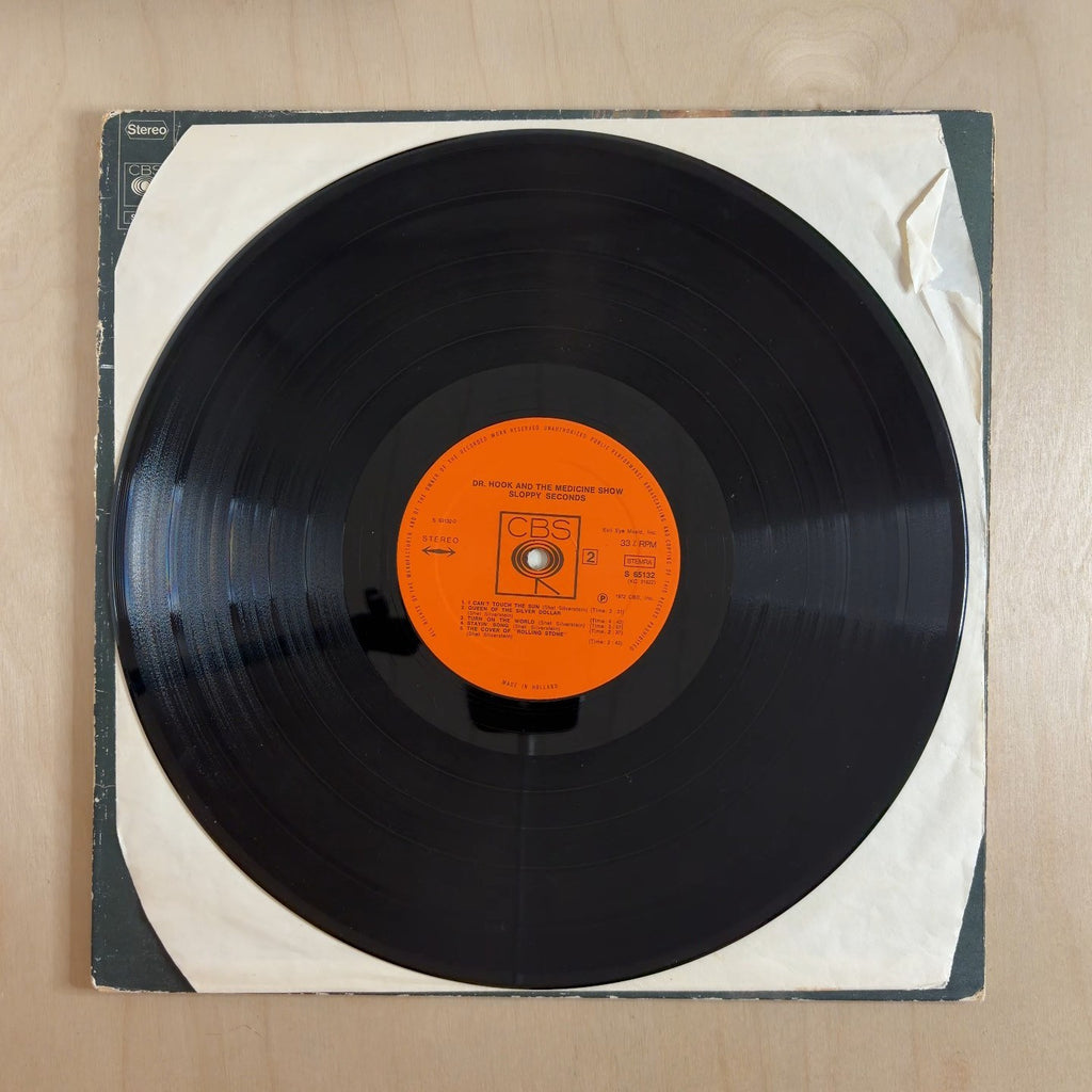 Dr. Hook & The Medicine Show – Sloppy Seconds – record label