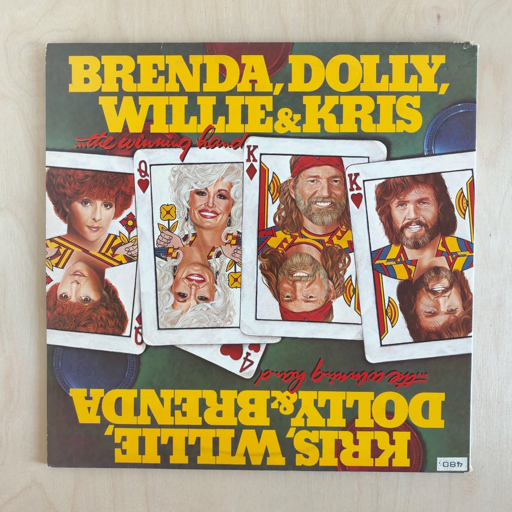 Kris Kristofferson, Willie Nelson, Dolly Parton, Brenda Lee – The Winning Hand – back cover