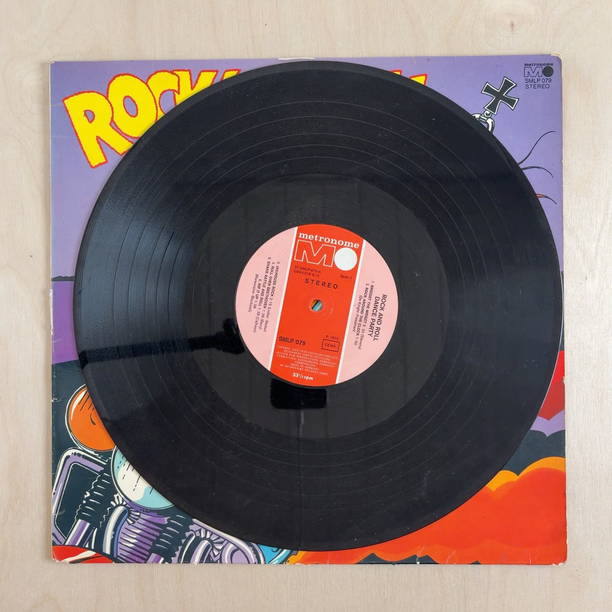 Unknown Artist – Rock'n'Roll Dance-Party – record label